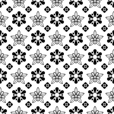 Geleneksel Çince, Japonca, Asyalı vektör pürüzsüz desenler.