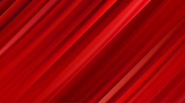 Dinamik saten dalgalı yumuşak kırmızı bg. Kırmızı tonlu koyu renk iç oda duvarı. Kraliyet lüks podyumu ve tutku ürünü maketi için sıcak spot ışıkları. Gerçekçi vektör arkaplan illüstrasyonu, EPS 10