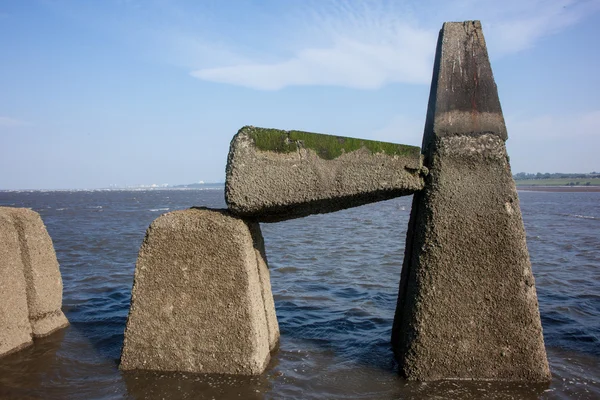 Beton piramitleri — Stok fotoğraf