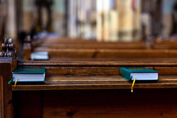 pews in the church for prayer
