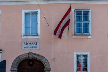 Salzburg - 4 Nisan 2021 Mozart Evi.