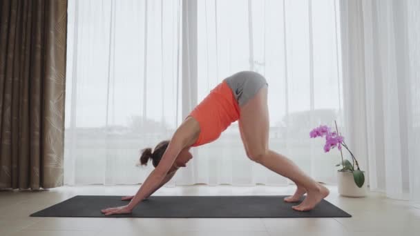 Adho Mukha Svanasana dans la pratique du yoga — Video