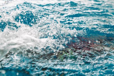 Yüzme havuzu yüzme yarışmasına hazır