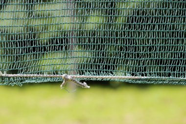 Bir ağ malzemesinin taklit yeşil voleybol ağları