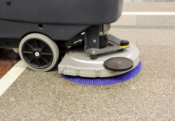 Brush Battery Scrubber Dryer Metro Moscow — Stock Photo, Image