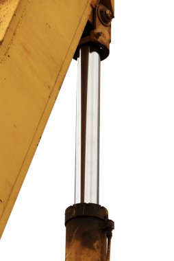 vinç için izole edilmiş çelik hidrolik piston, tamir sırasında beton levhayı kaldırır ve alçaltır.