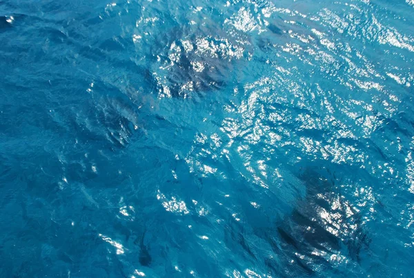 Απέραντη Επιφάνεια Της Θάλασσας Μόνο Μπλε Ωραίο Νερό — Φωτογραφία Αρχείου