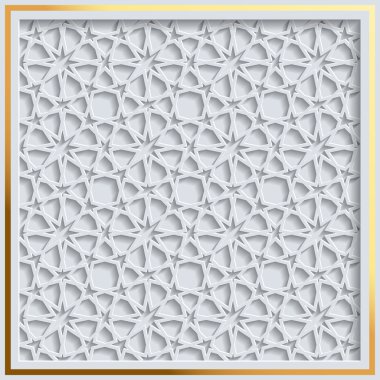 İslam girih desen arka plan