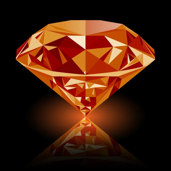 Red Diamond On Black Background Stock Photo 169 Tomisl Z