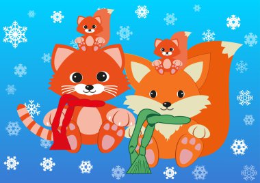 Yeni yıl ve aile ile Noel