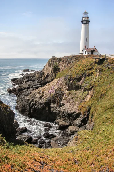 Pigeon Point Lighthouse, Pescadero, Kalifornien — Stockfoto