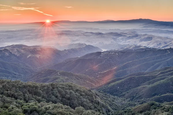 Sunset over Fremont Peak State Park — Stock Photo, Image