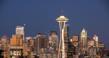 Downtown Seattle manzarası, Washington eyaleti