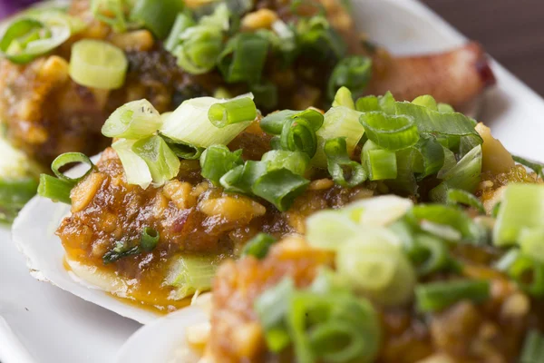 İstiridye yemek ızgara