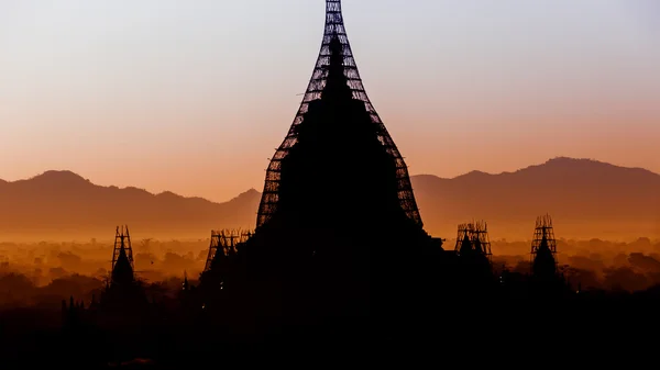 Храм Баган — стокове фото