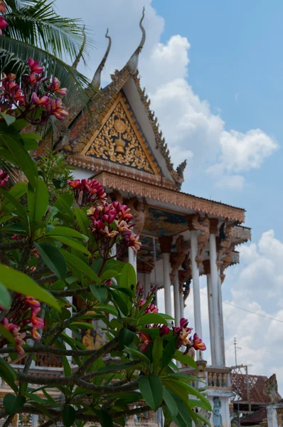 Piękny starożytnej świątyni w Laos — Zdjęcie stockowe