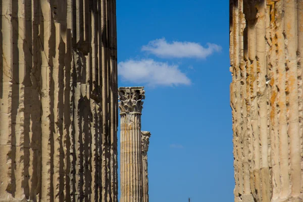 Tempel van Olympische zeus, Athene, Griekenland — Stockfoto