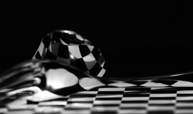 Soyut çatal bıçak takımı, modern tasarım resim