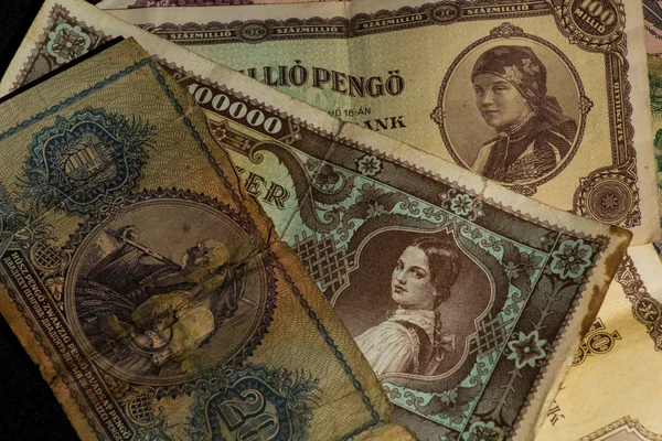 Eski para "pengo Macaristan'dan" — Stok fotoğraf