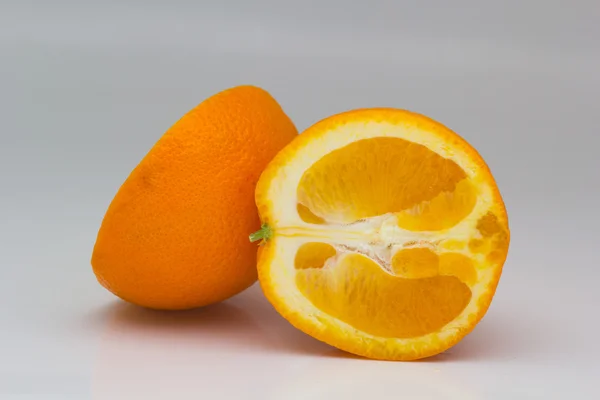 Orange  on a white background — Stock Photo, Image