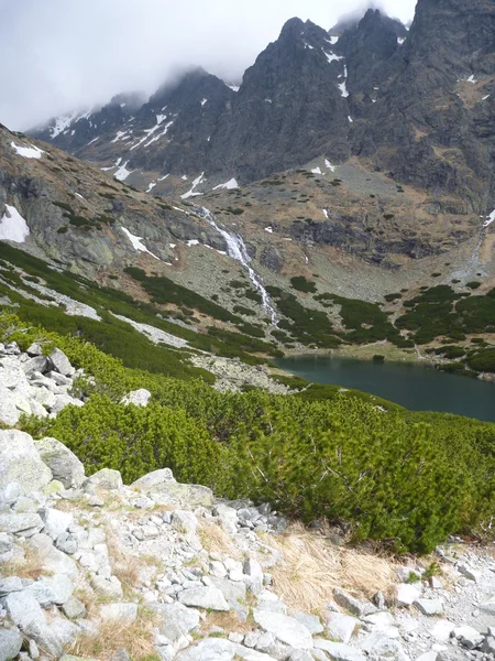 Tatry dağlara bahar Slovakya'da — Stok fotoğraf