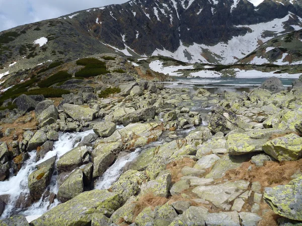 Tatry βουνά στη Σλοβακία την άνοιξη — Φωτογραφία Αρχείου