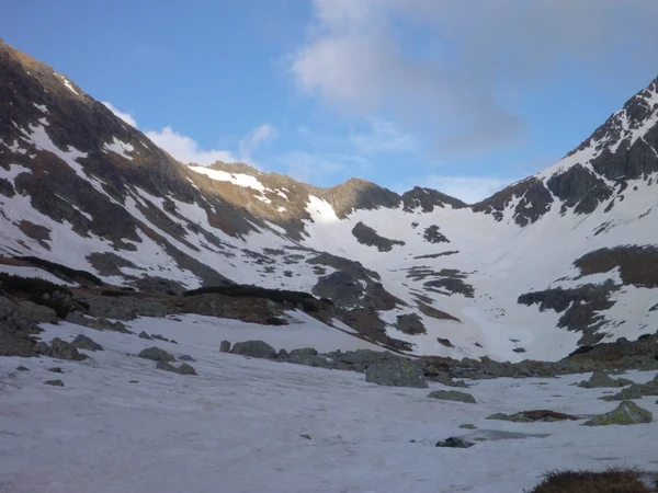 Tatry montagne in Slovacchia in primavera — Foto Stock