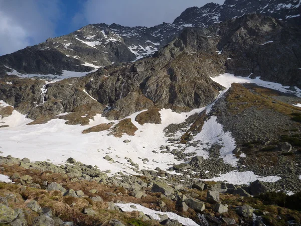 Tatry βουνά στη Σλοβακία την άνοιξη — Φωτογραφία Αρχείου