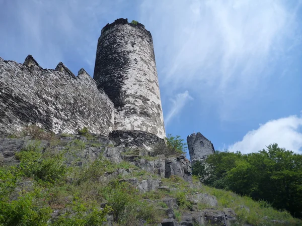 Bezdez slottsruin i norra Böhmen — Stockfoto