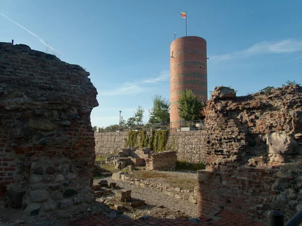 Esquecida Velha Ruína Castelo Madeira Profunda — Fotografia de Stock