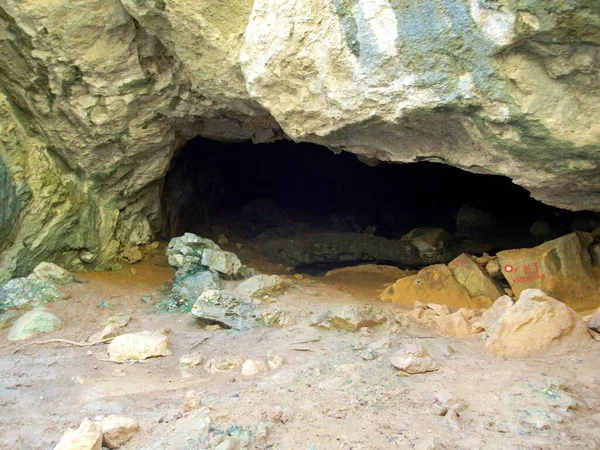 Διάσημο Φυσικό Πάρκο Paklenica Φαράγγι Velebit Βουνά Στην Κροατία — Φωτογραφία Αρχείου