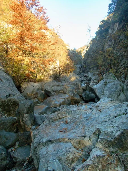 Célèbre Parc Naturel Paklenica Gorge Dans Les Montagnes Velebit Croatie — Photo