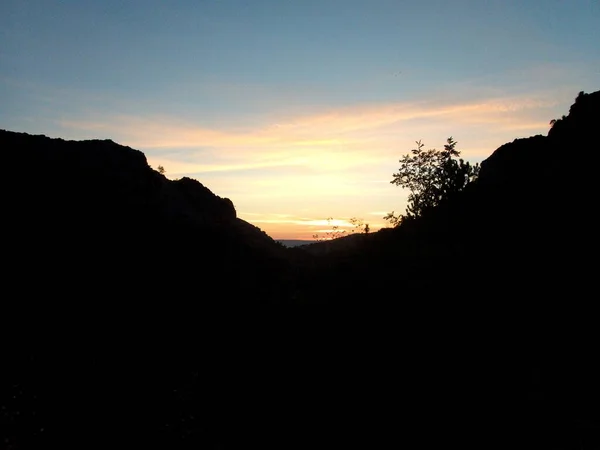 克罗提亚国家公园里的玛拉 帕克丽卡峡谷 — 图库照片