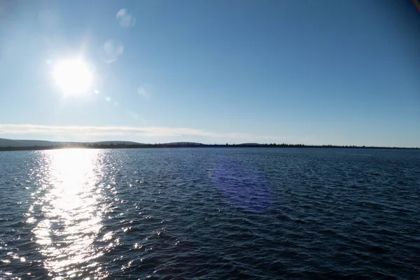 Groot Bovenreservoir Van Waterkrachtcentrale Van Dlouhe Strane Jeseniky Tsjechië — Stockfoto