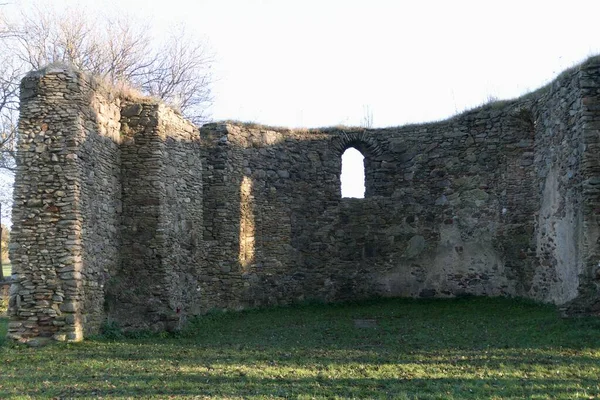 Ruine Einer Kirche Jindrichovice Pod Smrkem Nordböhmen — Stockfoto