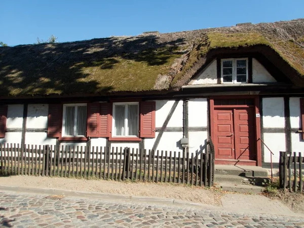 Ett Gammalt Traditionellt Byhus Tyskland — Stockfoto