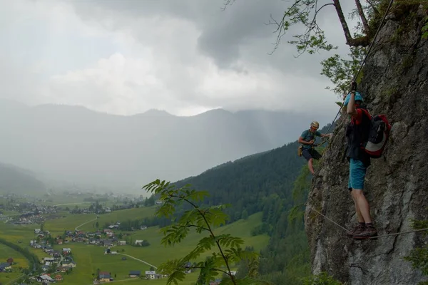 Bela Natureza Verão Alpes Austríacos Salzkammergut — Fotografia de Stock