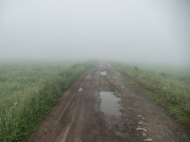 Yazın Çeçenistan 'da güzel dağlar krusn boynuzu