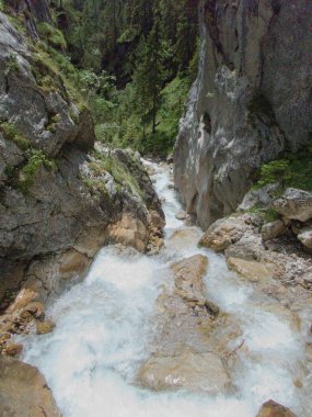 Ünlü Silberkarklamm Vadisi, Avusturalya Dachstein Mass.