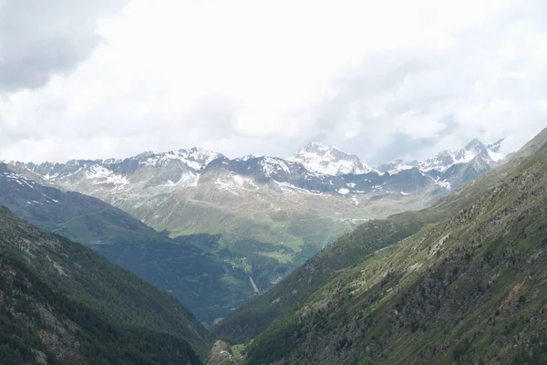 Uimitor Frumos Peisaj Vară Alpi Otztal Austria — Fotografie, imagine de stoc