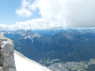İtalyan dolomitleri güney tirol monte antelao 'da inanılmaz kaya manzarası