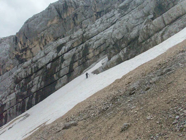 Increíble Paisaje Rocoso Dolomitas Italianas Sur Del Tirol Arounf Monte —  Fotos de Stock