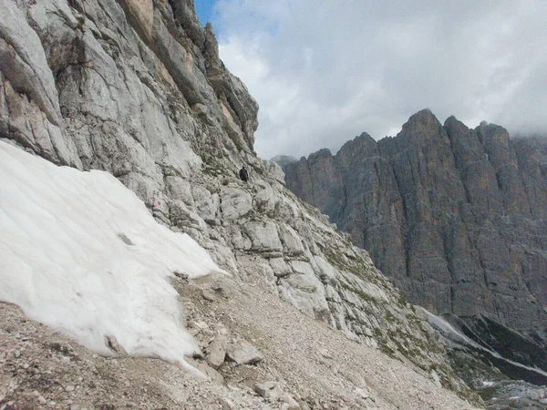 Verbazingwekkende Rotsachtige Landschap Italiaanse Dolomieten Zuid Tirol Arounf Monte Antelao — Stockfoto