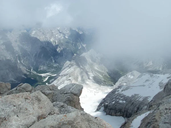 Increíble Paisaje Rocoso Dolomitas Italianas Sur Del Tirol Arounf Monte —  Fotos de Stock