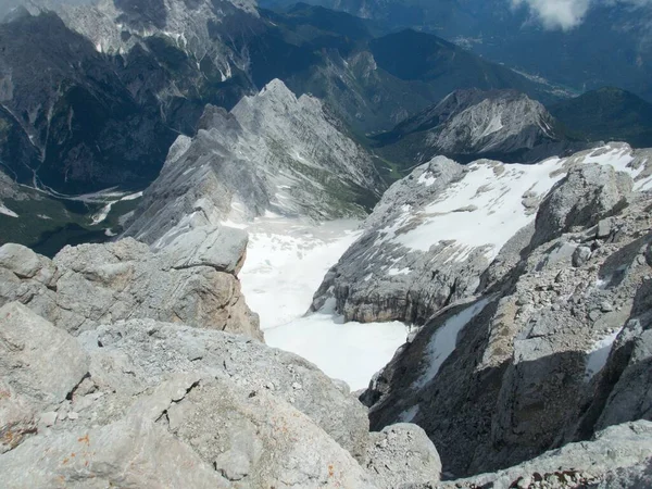 Stupendo Paesaggio Roccioso Delle Dolomiti Italiane Alto Adige Arounf Monte — Foto Stock