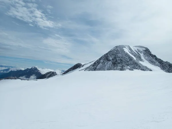 Beau Paysage Alpin Autriche Été Escalade Zuclerhuttl Montagne Dans Les — Photo