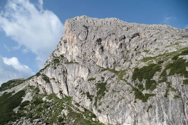 Gyönyörű Táj Nyári Kilátás Dolomitok Olaszországban — Stock Fotó