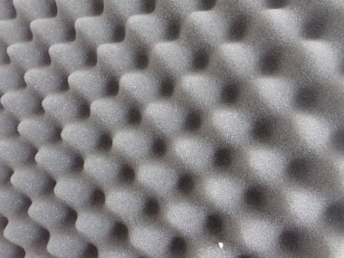 Siyahta poliüretan akustik köpük çözeltisinin ayrıntıları