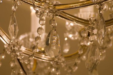 Değerli tarihi kristal tavan ışığı sarayda