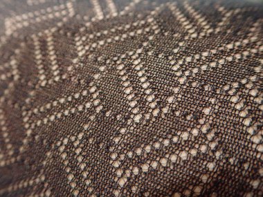 Bağcıklı kadın taytının deseninin ayrıntıları